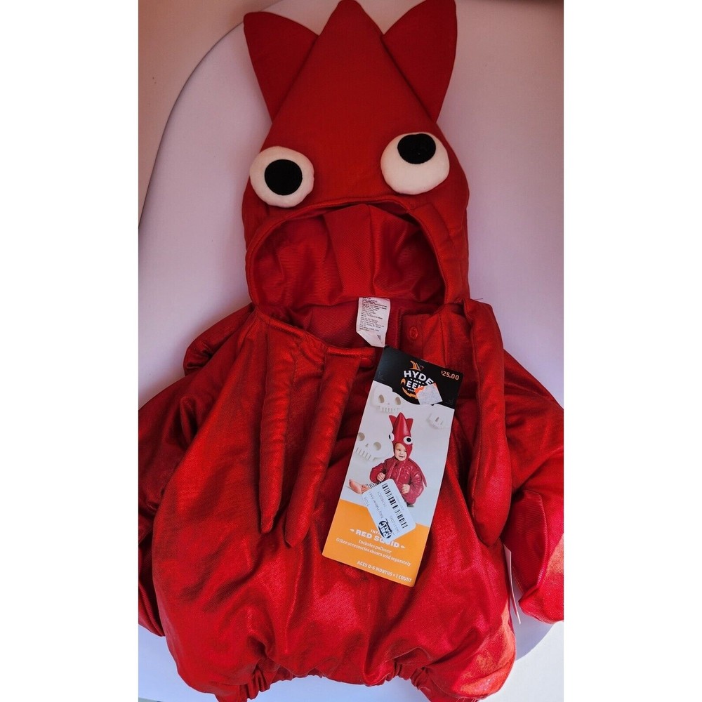 Kids Red Lobster Costume